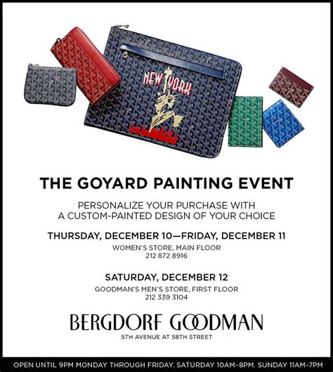 goyard painting service|goyard website.